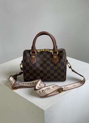 Сумка speedy nano brown/chess