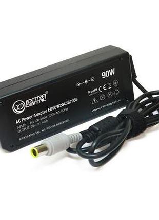 Блок живлення до ноутбуку extradigital ibm 20v, 4.5a, 90w (7.9x5.5) (psi3810)