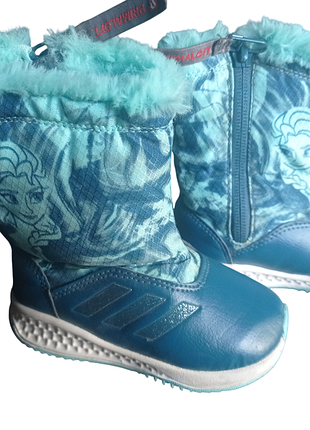 Детские сапоги adidas disney frozen rapidasnow c hiking shoes 22 размер