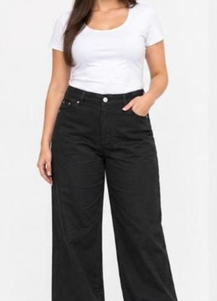 Стильные черные вельветовые брюки/джинсы m&amp;s collection