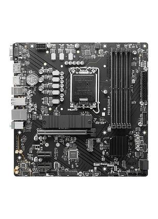 Материнская плата msi pro b760m-p