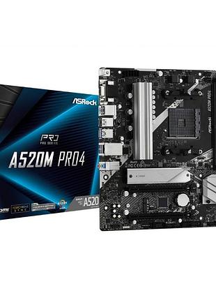 Материнская плата asrock a520m pro4