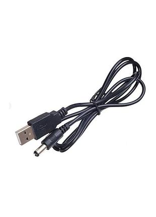 Кабель живлення usb to dc 5.5x2.1mm 5v 1.0m dynamode (dm-usb-dc-5.5x2.1mm)