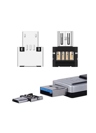 Переходник otg micro to usb af lapara (la-otg-microusb-adaptor)