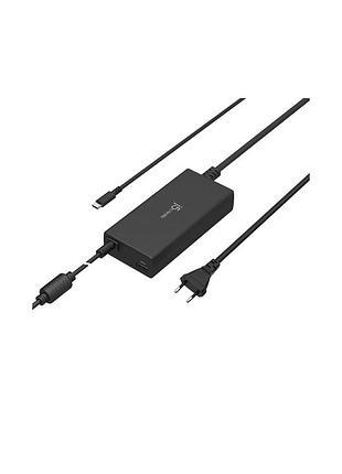 Блок живлення до ноутбуку j5create usb-c/pd/90w, usb-a/10w (jup2290c-en)