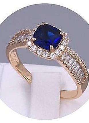 Колечко медзолото xuping jewelry 18k. р 19