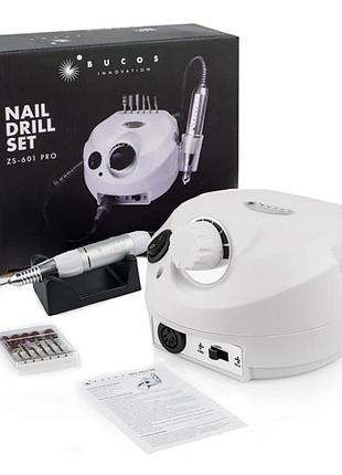 Фрезер zs-601 bucos pro 45w/35000 white без педали