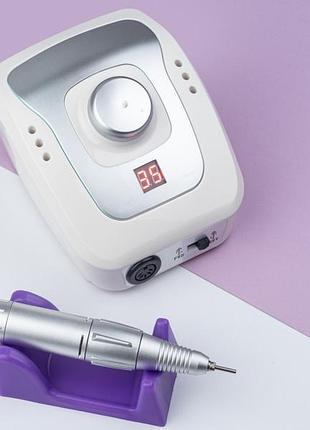 Фрезер simei dm-206 pro с дисплеем 45w/35000 бело-серебрянный