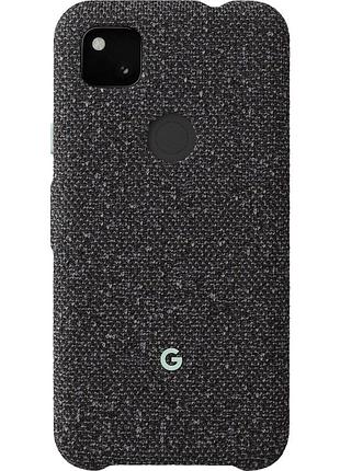 Чохол-накладка google official fabric для google pixel 4a black (ga02056)