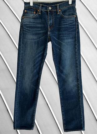 Жіночі сині джинси levi’s 511 m 38 40 42 44 левіс класичні прямі джинси з високою посадкою базові сині джинси levi's m