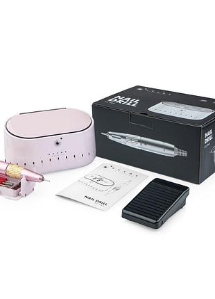 Фрезер x3 pro bucos nail drill 65w/35000 light pink