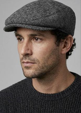 Твідова кепка marks & spencer x moon yorkshire tweed (розмір l, 58-59 см)