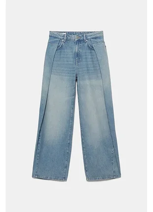 Мішкуваті джинси балони із защіпами pull&bear 6