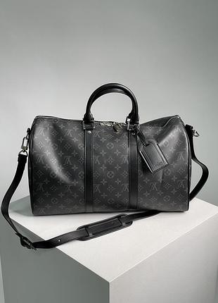 Сумка дорожня keepall 45 eclipse grey