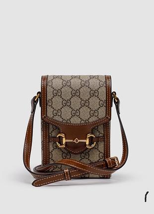 Сумка гуччи horsebit 1955 mini bag 3