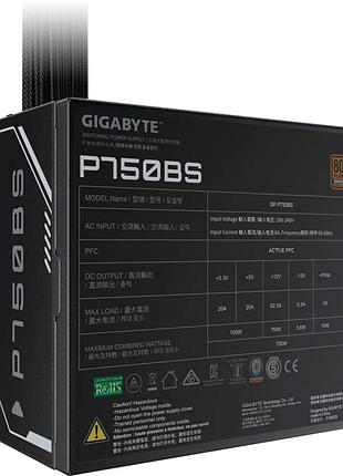Блок живлення gigabyte 750w (gp-p750bs)