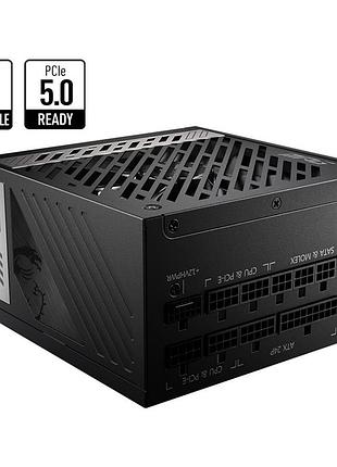 Блок питания msi 1000w (mpg a1000g pcie5)