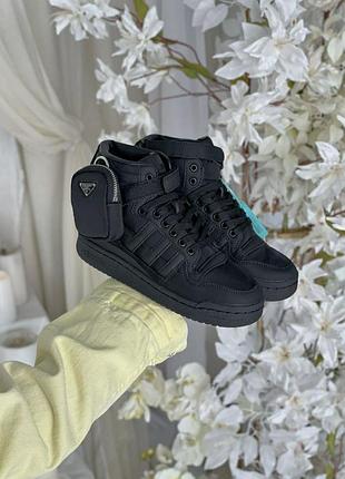 Женские кроссовки PRada&amp;adidas forum 3
