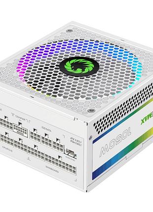 Блок живлення gamemax 1050w (rgb1050 pro wh (atx3.0/3.1 pci)