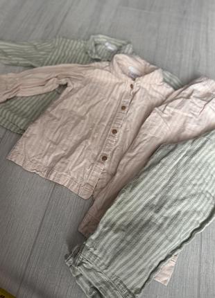Піжами zara home для дівчинки
