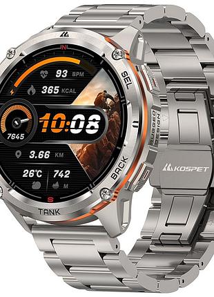 Смарт-годинник kospet tank t3 ultra 2 se silver (6974958251187)
