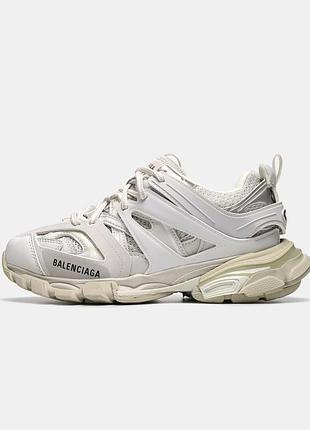Жіночі кросівки balenciaga track 3.0 white/cream🤍