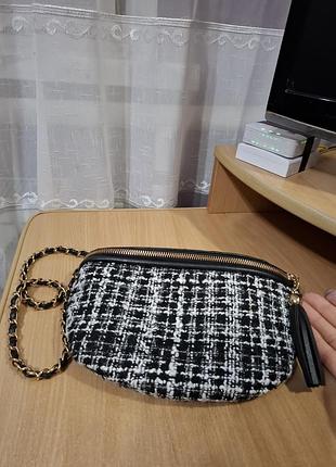 Женская сумка бананка"dorothy perkins"