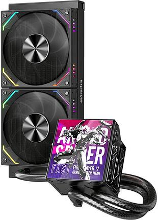Система водяного охлаждения 1stplayer ft-240 black