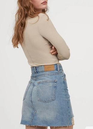H&m джинсова спідниця 2
