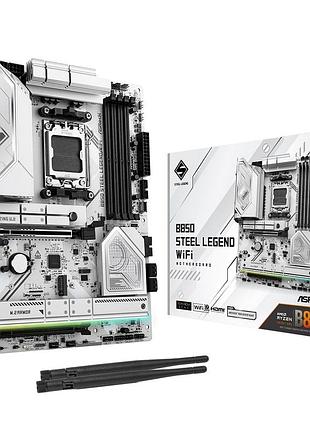 Материнская плата asrock b850 steel legend wifi socket am5
