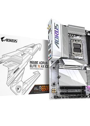 Материнская плата gigabyte b650e aorus elite x ax ice socket am5