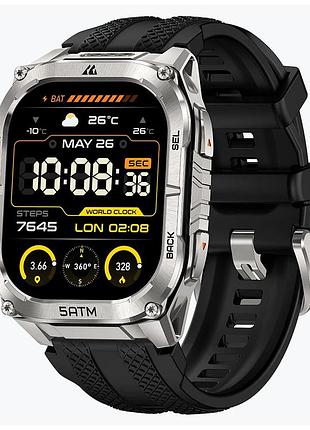 Смарт-годинник kospet tank m4c silver (6978602500447)