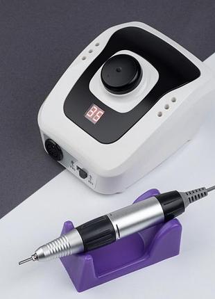 Фрезер simei dm-206 pro с дисплеем 45w/35000 бело-черный