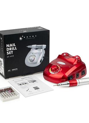 Фрезер zs-603 bucos pro 45w/35000 rouge red без педали