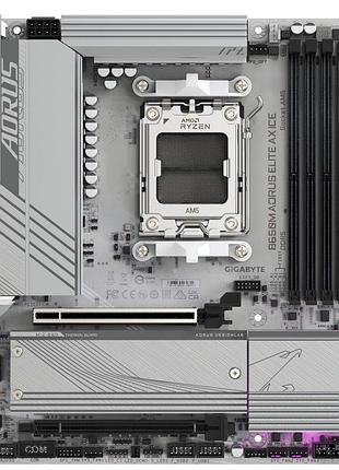 Материнская плата gigabyte b650m aorus elite ax ice (b650m a elite ax ice)