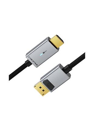 Кабель мультимедийный displayport m to hdmi m 3.0m 4k60hz cabletime (ca915330)