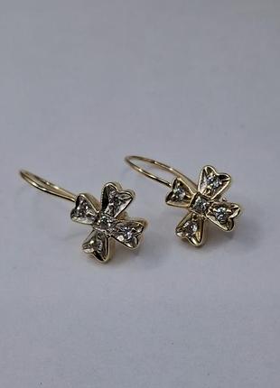 Серьги 585 пробы