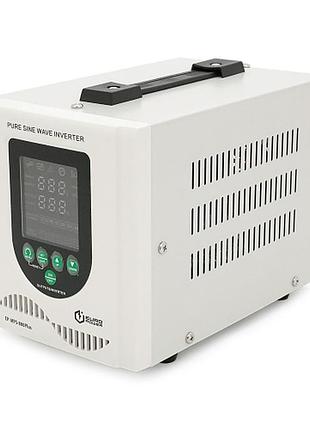 Ибп-инвертор с правильной синусоидой europower ep-mps-800/12plus 800 ва/500 вт, внешняя акб 12 в agm/gel/lfp