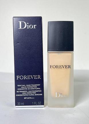 Тональна основа для обличчя dior forever skin wear foundation spf 20 0n neutral 30 мл