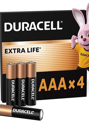 Батарейка duracell aa щелочные 4 шт в упаковке (5000394052543 / 81545421)