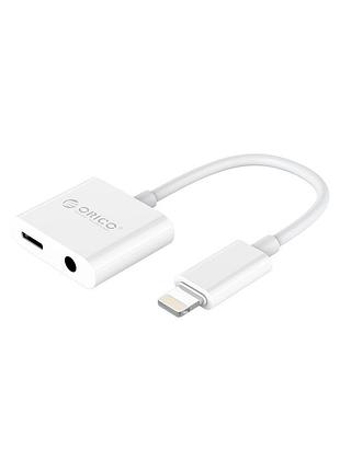 Переходник lightning to 3.5mm/lightning 2lt-wh-bp orico (ca912797)