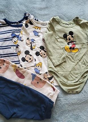 Набір одягу для хлопчиків disney з міккі маусом та дональдом даком, різнокольоровий