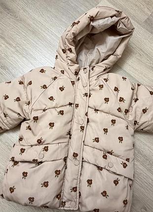 Куртка дитяча зимова zara