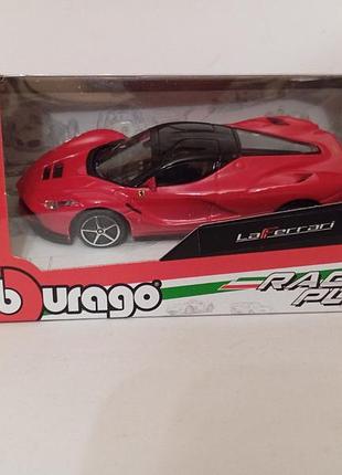 Модель bburago la ferrari 1:43 race + play