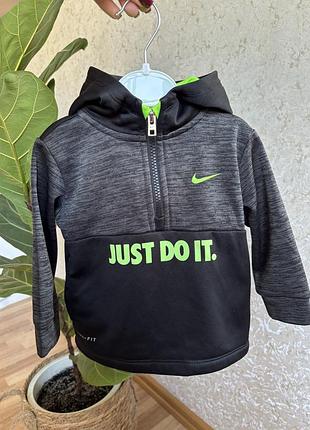 Худі nike ктеплене чорне 9-12міс хлопчик