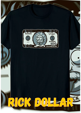 Футболка рик и морти unisex