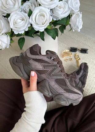 New balance 9060 light chocolate brown