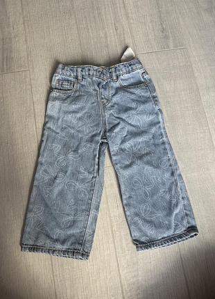 92 zara джинси принт