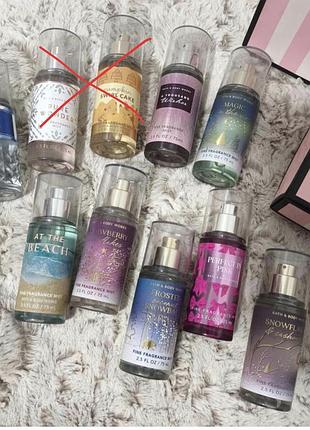 Місти спреї bath&body works 75 ml розпродаж‼️