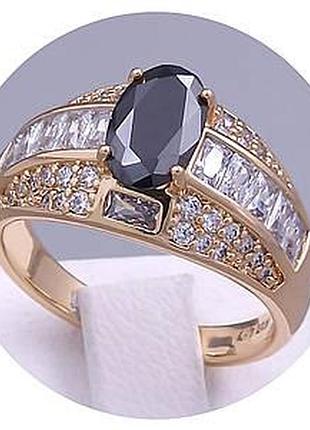 Колечко женское медзолото xuping 18k. р 19